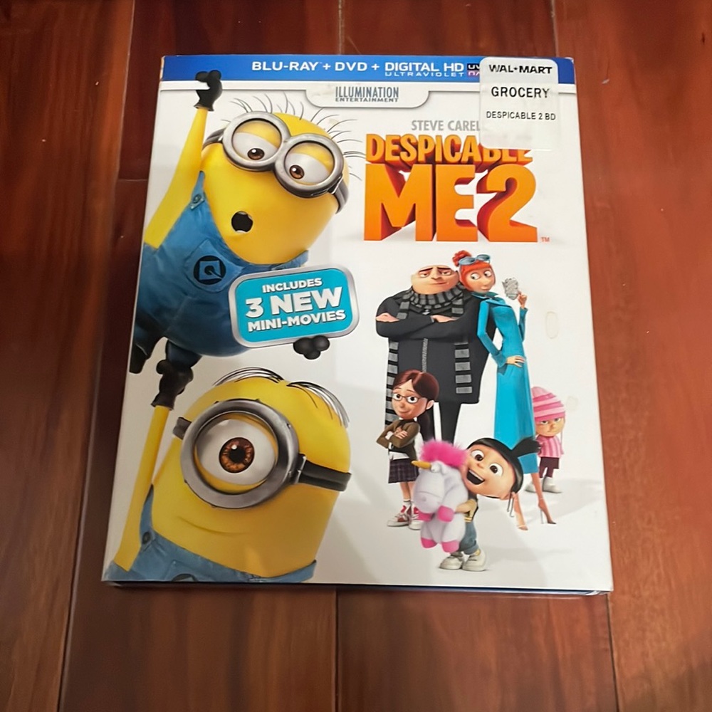 Blue Ray plus DVD Despicable Me 2